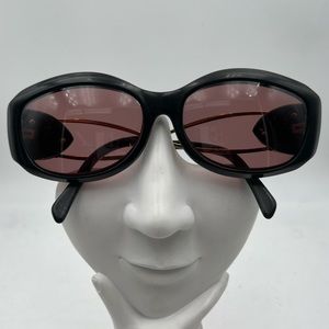Vintage RC Black Gold Oval Sunglasses Frames